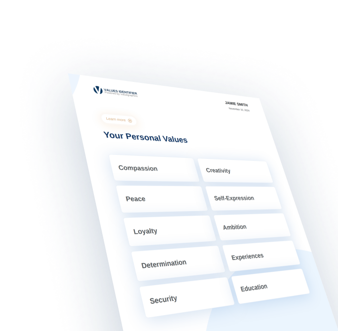 Values Identifier
